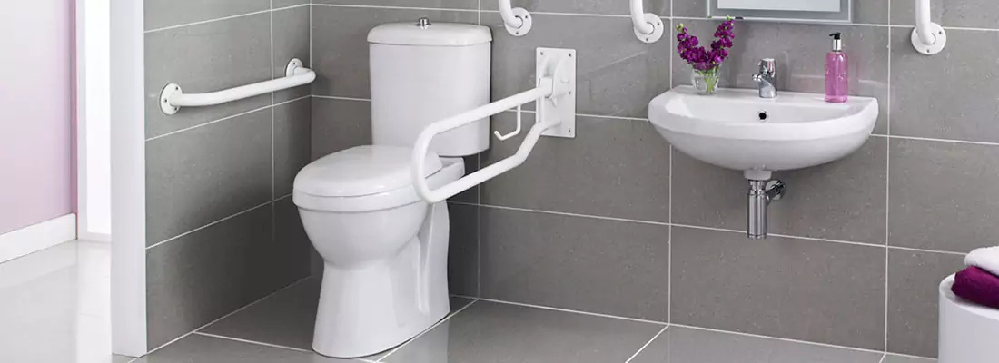 Modern Handicap Bathroom Solutions with Safety Features in Hunters Creek, FL