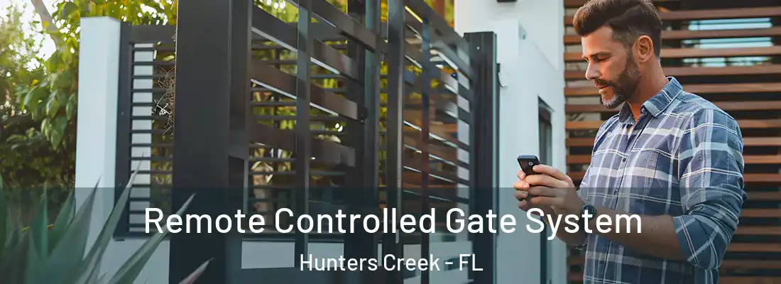  Remote Controlled Gate System Hunters Creek - FL